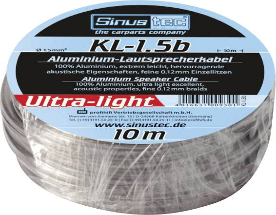 Sinustec KL-1,5b sada pro připojení HiFi zesilovače do auta