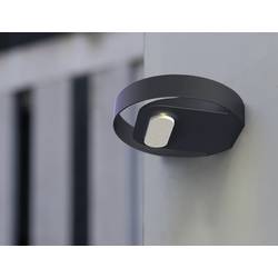 Venkovní solární nástěnné osvětlení ECO-Light P9040 SI Lord 1 W, neutrálně bílá, stříbrná