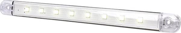 WAS Vnitřní LED osvětlení do auta 728 LW10 LED 12 V (š x v x h) 238 x 25 x 10.4 mm