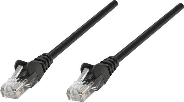 Intellinet 736022 RJ45 síťové kabely, propojovací kabely CAT 6 S/FTP 30.00 m černá pozlacené kontakty 1 ks