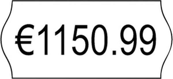 Cenový štítek s nápisem 'EUR1150,99'.