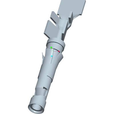 3D rendering strojní součásti s několika kuželovitými a válcovitými prvky, pravděpodobně technického konstrukčního dílu.