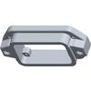 Pouzdro konektoru TE Connectivity HIP.10/24.AG 1-1102647-5, IP68, stříbrnošedá, 1 ks