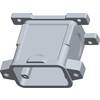 Pouzdro konektoru TE Connectivity EMV-K.10/24.SG.2.M32.G T1950100132-000, IP68, černá, 1 ks