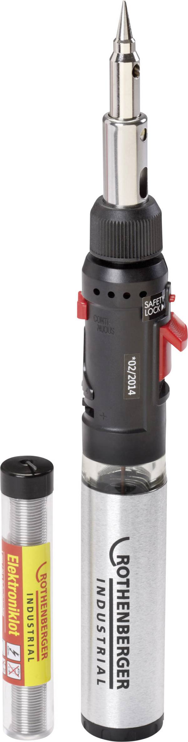 Rothenberger Industrial Hot Pen Piezo plynová páječka 800 °C  vč. piezozapalovač 1 sada