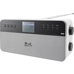 Internetové stolní rádio Dual IR 6S Plus Spotify bílá, stříbrná