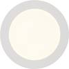 LED vestavné svítidlo Brilliant Laureen G94660/05, 12 W, teplá bílá, bílá