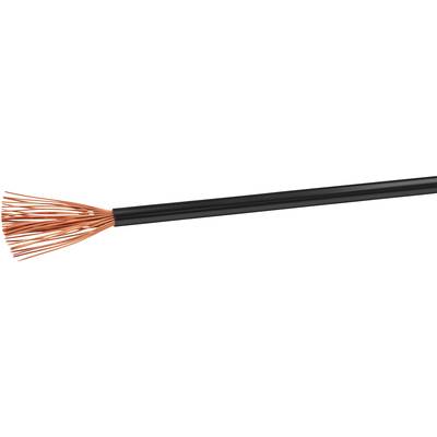 VOKA Kabelwerk H07VK4SW jednožílový kabel - lanko H07V-K 1 x 4 mm² černá 100 m