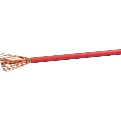 VOKA Kabelwerk H07VK4RT jednožilový kabel - lanko H07V-K, 1 x 4 mm², červená, 100 m