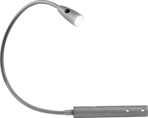 Heitronic Berta 27745 LED lampička na noční stolek LED pevně vestavěné LED 1.5 W teplá bílá  stříbrná