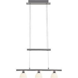 LED závěsný lustr Brilliant Tonja G70579/15, 15 W, teplá bílá, chrom