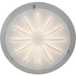LED stropní svítidlo Brilliant Cathleen G94163/15, 15 W, Vnější Ø 33 cm, teplá bílá, chrom