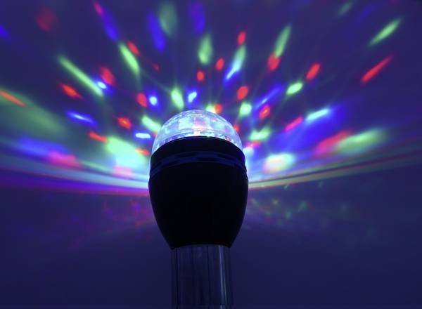 Renkforce E27 PARTYLAMP LED barevná party žárovka  1 W RGB Počet žárovek: 3