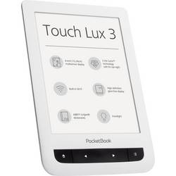 EBook čítačka 15.2 cm (6 ") PocketBook Touch Lux 3 biela