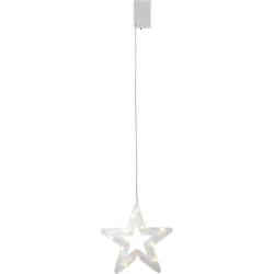 LED dekorace do okna Polarlite LBA-50-019, na baterie, hvězda