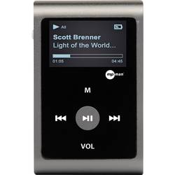 MP3 prehrávač mpman MP30WOM, upevňovací klip, sivá