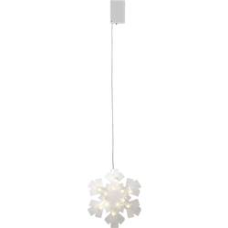 LED dekorace do okna LED Polarlite LBA-50-017, na baterie, sněhová vločka