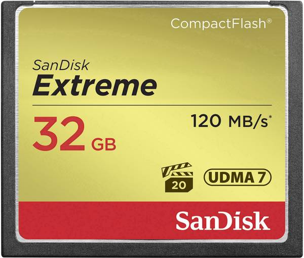 SanDisk Extreme® karta CF  32 GB
