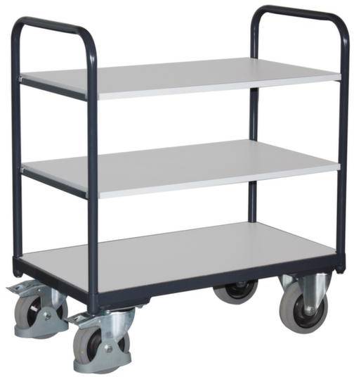 VARIOfit sw-500.257 SW-500.257 ESD patrový vozík regulátor ocel práškově lakováno Zatížení (max.): 250 kg šedá grafit (RAL 7024)