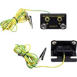 ESD zemnicí box Conrad Components EBO-SETW-10-183-S/K, vč. zemnicího kabelu 1.77 m EBO-SETW-10-183-S/K tlačítko 10 mm, krokosvorka
