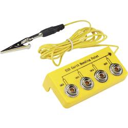 ESD zemnicí box Conrad Components EBO-SETL-10-305-S/K, vč. zemnicího kabelu 3.05 m EBO-SETL-10-305-S/K tlačítko 10 mm, krokosvorka