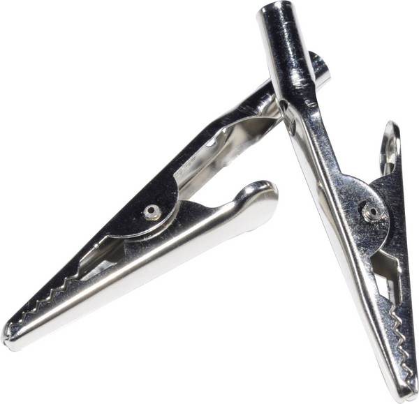 TRU COMPONENTS CONCROC-BA ESD adaptér    krokosvorka, banánková zdířka