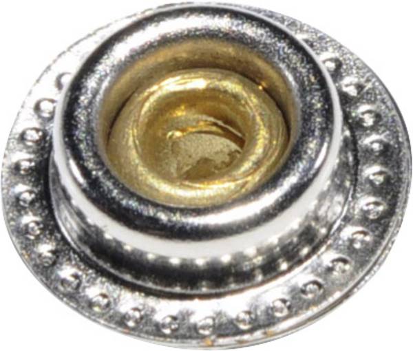 TRU COMPONENTS DR-INF-KK-10 patentka    tlačítko 10 mm
