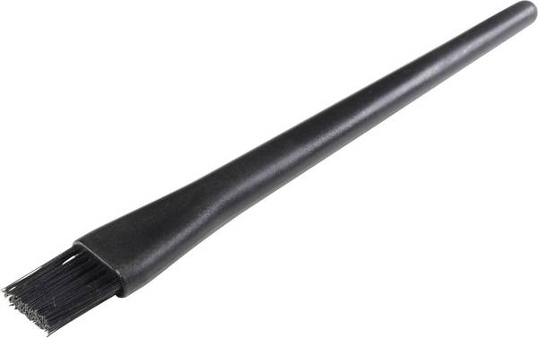 TRU COMPONENTS ESD štětec  (Ø x d) 10 mm x 143 mm délka štětin: 18 mm EPI-A-148 Plocha kartáče, šířka: 15 mm Plocha kartáče, délka: 18 mm  1 ks