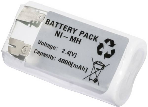 Emmerich 2443FA4000R akumulátor do nouzových světel  pájecí špička ve tvaru U 2.4 V 4000 mAh