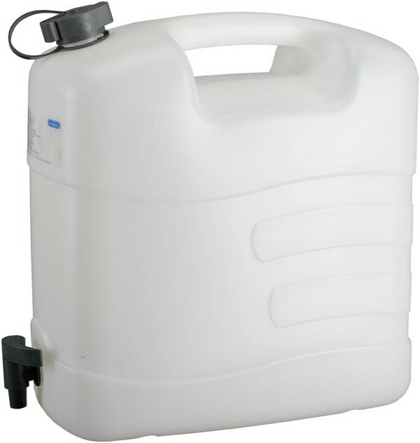 Pressol 21167 Kanister 20l mit Ablasshahn Polyethylen weiss kanystr na vodu 20 l