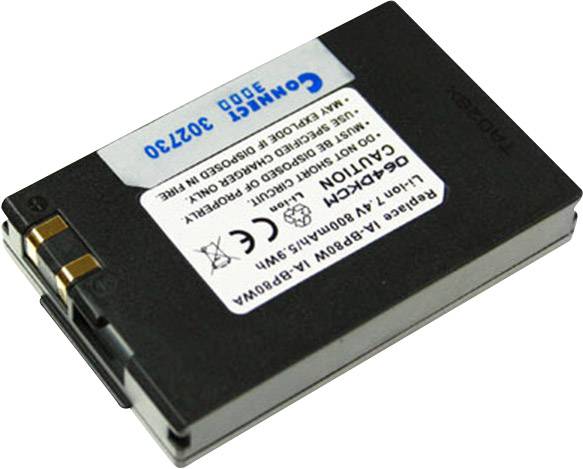 Connect 3000 130618 akumulátor do kamery Náhrada za orig. akumulátor IA-BP80W 7.4 V 800 mAh