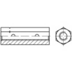 Šestihranná matice napínáku TOOLCRAFT 136576 N/A, M6, ocel galvanizováno zinkem, 25 ks