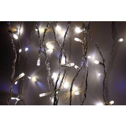 Vnitřní vánoční řetěz Polarlite LLC-08-001, do sítě, 80 LED, teplá a studená bílá, 7,9 m