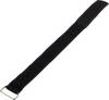 Basetech 98001c376 pásek se suchým zipem s páskem háčková a flaušová část (d x š) 400 mm x 30 mm černá 1 ks