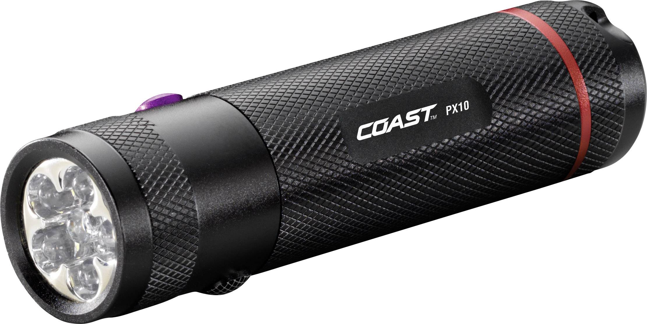 Coast PX10 LED kapesní svítilna, na baterii, 85 lm, 8.45 h, 85 g