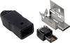 TRU COMPONENTS TC-2524007 USB konektor microUSB B, 100 ks