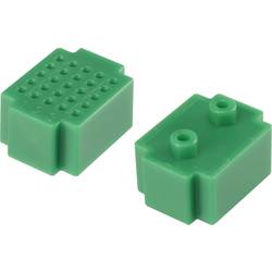 Nepájivé kontaktní pole Conrad Components zelená, Počet pólů 25, (d x š) 20 mm x 15 mm, 1 ks