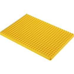 Montážní deska pro nepájivé kontaktní pole Conrad Components žlutá, Počet pólů 468, (d x š) 132 mm x 92 mm, 1 ks