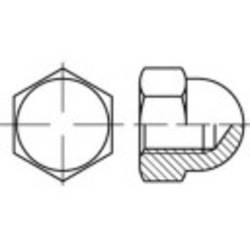 Klobouková matice uzavřená TOOLCRAFT 137173, M30, N/A, ocel, 10 ks