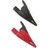 Sada bezpečnostných krokosvoriek Fluke AC285 1610159, zásuvka 4 mm , CAT IV 600 V, CAT III 1000 V, červená, čierna