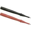 Sada bezpečnostných skúšobných hrotov Fluke TP38 zásuvka 4 mm CAT IV 600 V, CAT III 1000 V, červená, čierna