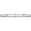 Tanierové pružiny TOOLCRAFT 137467 DIN 2093 vonkajší Ø:70 mm Vnút.Ø:30.5 mm 100 ks