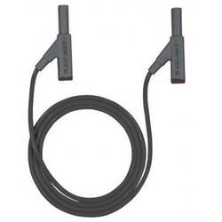 Beha Amprobe 307121 bezpečnostní měřicí kabely [4 mm zástrčka - 4 mm zástrčka] 1.00 m, černá, 1 ks