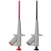 Sada bezpečnostných krokosvoriek Beha Amprobe 370010 2146701, zásuvka 4 mm , CAT III 1000 V, čierna, červená