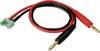 Reely nabíjecí kabel [2x banánková zástrčka - 1x MPX zástrčka] 30 cm 2.5 mm² 1373182