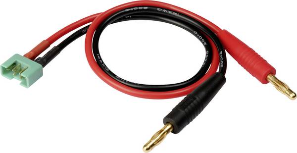 Reely nabíjecí kabel [2x banánková zástrčka - 1x MPX zástrčka] 30 cm 2.5 mm²  1373182