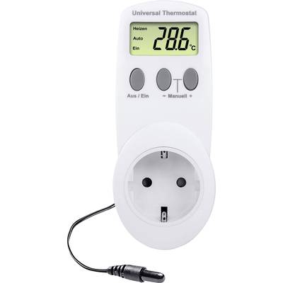 Renkforce UT300 pokojový termostat mezizásuvka  -40 do 99 °C, CZ zástrčka