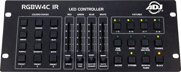 ADJ RGBW4C IR DMX kontrolér 8kanálový