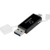 USB čítačka kariet (smartphone / tablet) RENKFORCE, USB 3.0, microUSB 2.0,