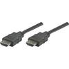 HDMI prepojovací kábel Manhattan 308816, 1.00 m, čierna